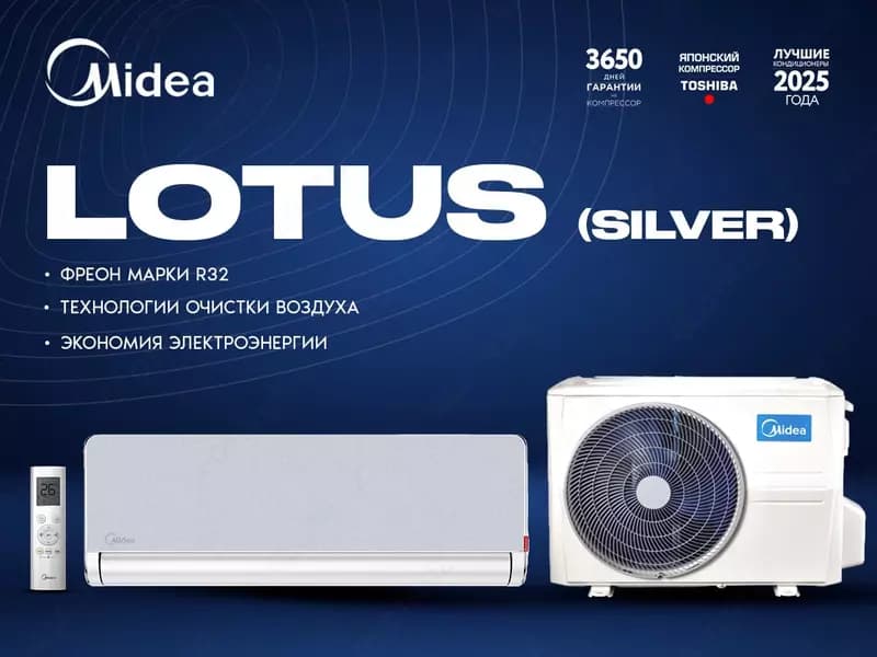 Кондиционер Midea Lotus 9-18 BTU — 2