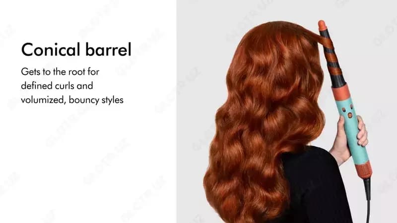 Мультистайлер и фен dyson ID Strawberry bronze — 3