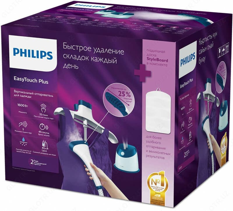 Отпариватель Philips GC527/20 EasyTouch Plus — 4