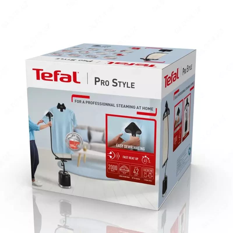 Отпариватель ”Tefal” Pro Style IT3480E1, 2000 Вт, 1.5 л (Черный/серебристый) — 5