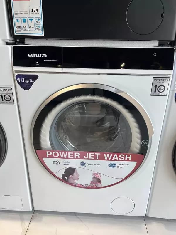 Стиральная машина Aiwa 10kg/6kg(сушка) DEMIWA. — 1