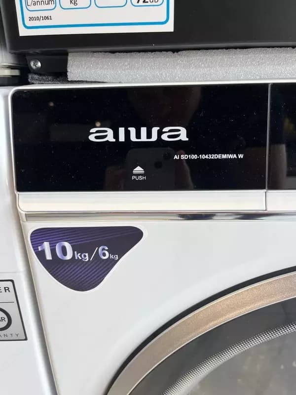 Стиральная машина Aiwa 10kg/6kg(сушка) DEMIWA. — 2