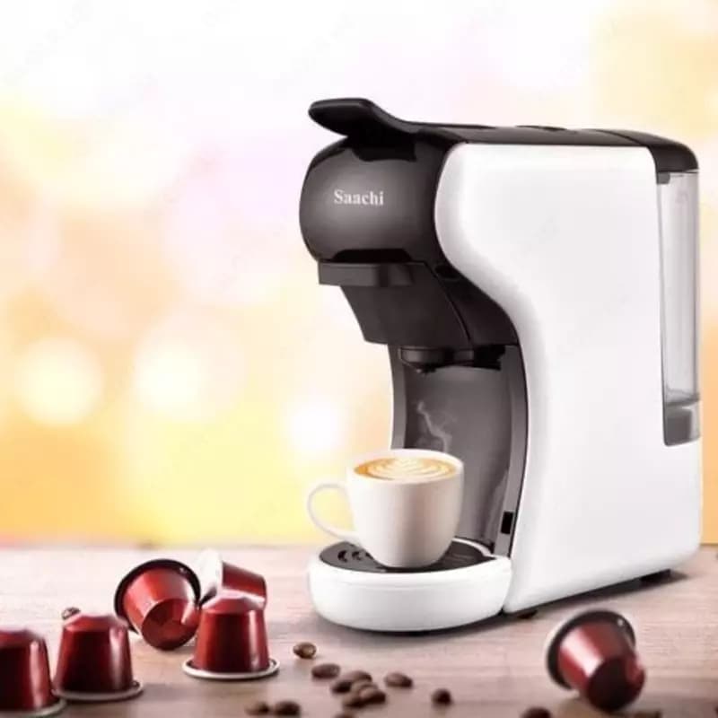 Кофемашина Saachi 3 в 1 Dolce gusto, Nespresso, Молотый кофе — 2