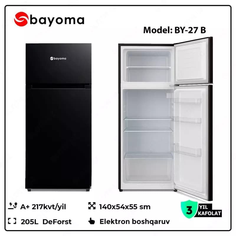 Холодильник Bayoma BY-27S — 3