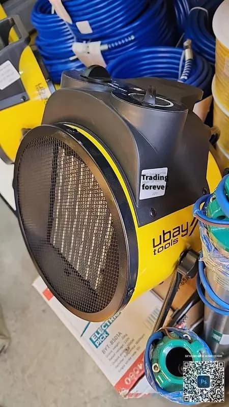 Электрическая тепловая пушка (Тепловентилятор) UBAY TOOLS 5000кВт — 1