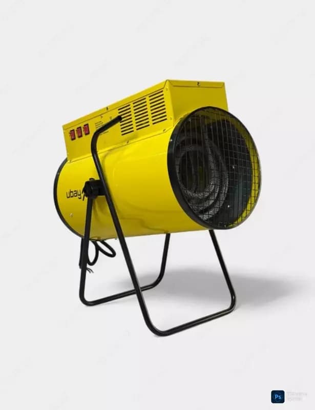 Тепловая пушка электрическая UBAY UB-30KVA 2921 - [30 кВт / 380В] промышленный тепловентилятор 2499 м³/ч — 1