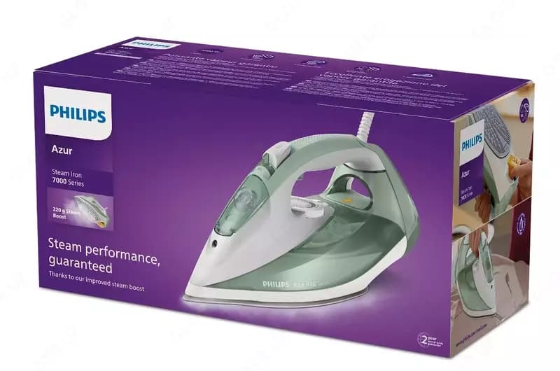 Утюг Philips DST7012, с вертикальным отпариванием, керамическая подошва — 1