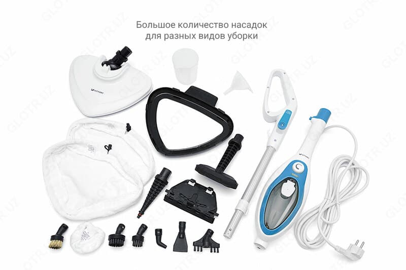Супер паровая швабра + пароочиститель от российской компании KITFORT. — 4