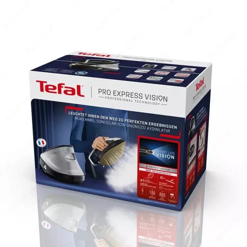 Парогенератор с умной подсветкой Tefal Pro Express Vision GV9821E0 — 2