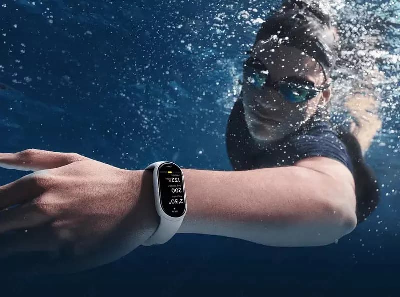 Фитнес-браслет Xiaomi Mi Smart Band 10 (EU, серый). — 2
