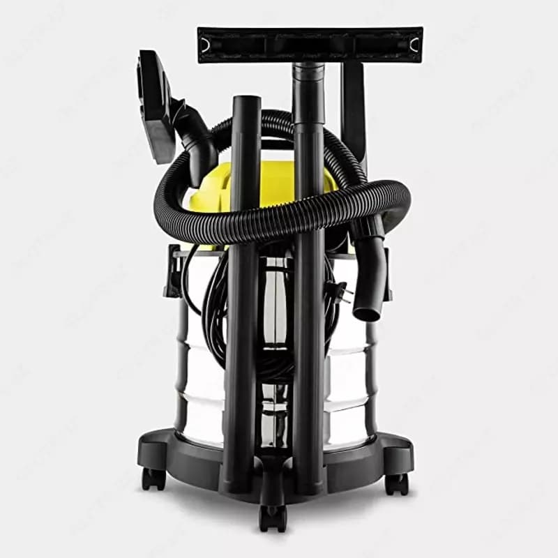 Универсальный пылесос Karcher WD1S Classic с баком 18 литров из нержавеющей стали. — 3