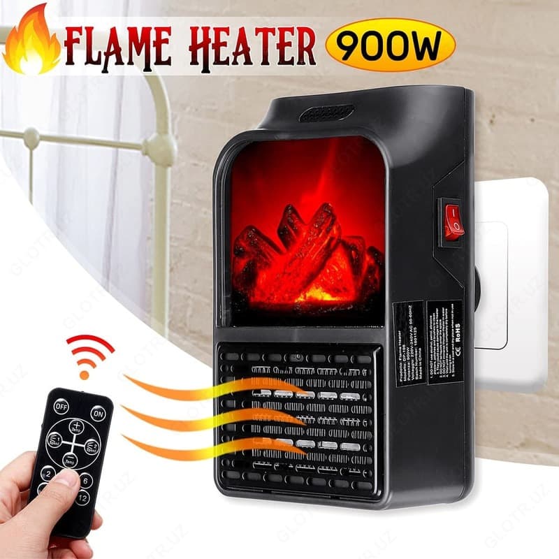 Портативный Мини 3D Обогреватель 900W — 3
