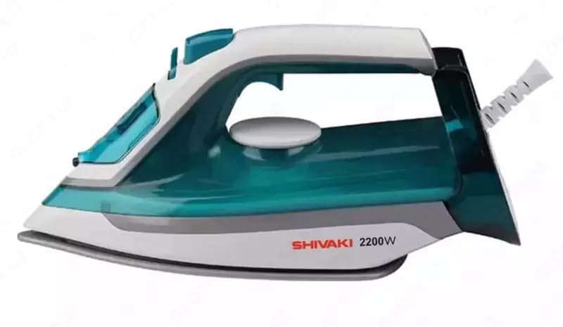 Паровой утюг ”Shivaki” SI-970 2200 Вт (Белый/Зеленый) — 1