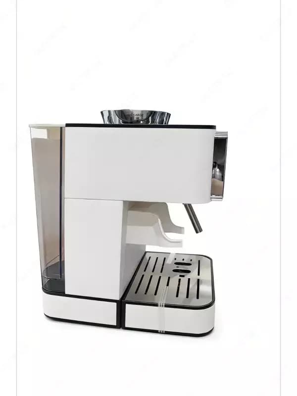 Кофеварка рожковая Uakeen Germany ZL-1509, с дисплеем, встроенной кофемолкой, 1350Вт, 20бар — 3