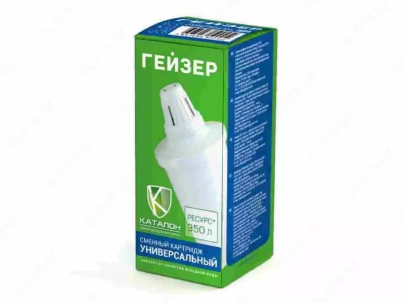 Сменный фильтрующий модуль для фильтров - кувшинов ”Гейзер”(501) (с каталоном), картридж для фильтра кувшина, сменная кассета для фильтра ку... — 4