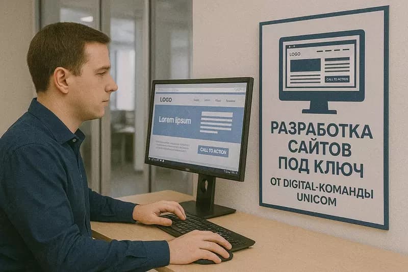 Разработка сайтов под ключ — от digital-команды UNICOM — 1