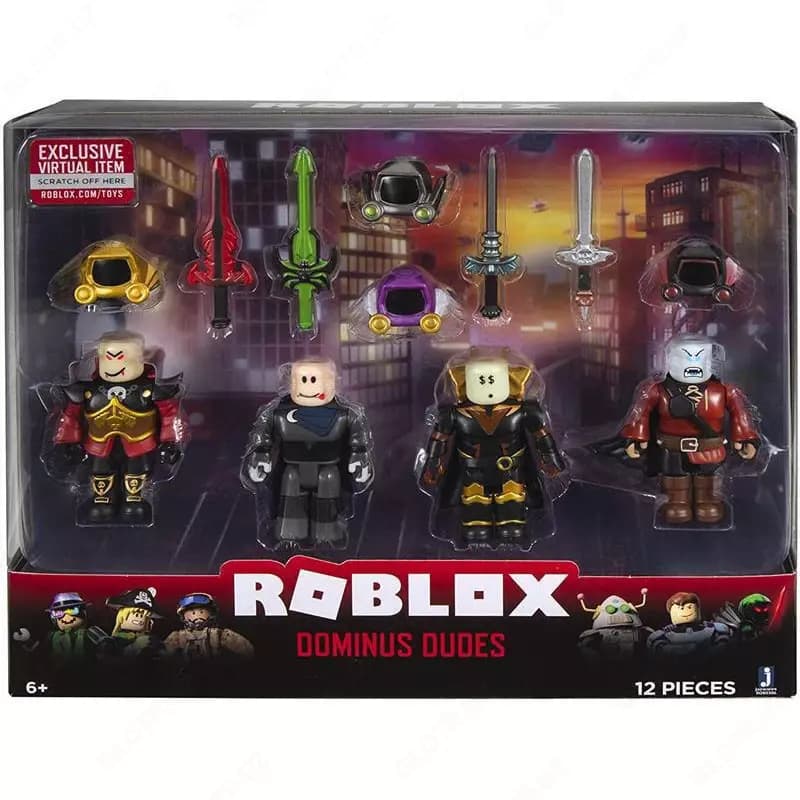 Игровая коллекционная фигурка Jazwares Roblox Four Figure Pack Dominus Dudes W7 — 3