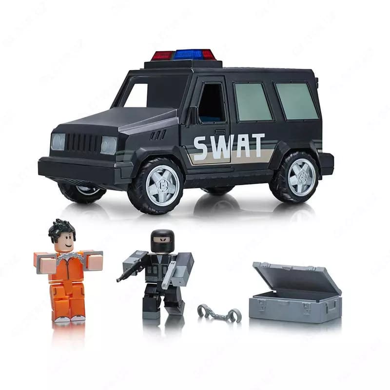 Игровая коллекционная фигурка Jazwares Roblox Feature Vehicle Jailbreak: SWAT Unit W4. набор 2 шт. — 1