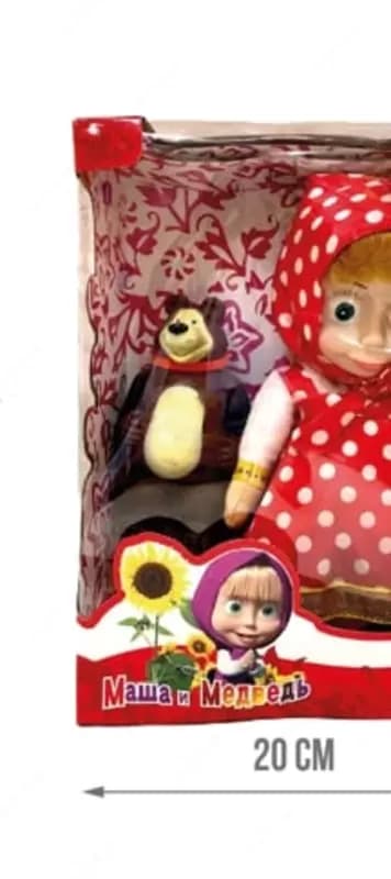 Игровой комплект игрушек "Маша и Медведь" (RT-102-1) — 2
