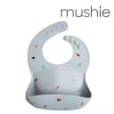 Нагрудник Mushie силиконовый cherry