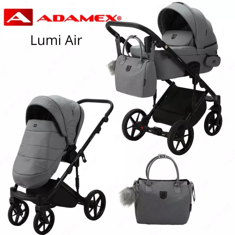 Коляска Lumi Air от ADAMEX 🇵🇱 3 в 1, Польша — 1