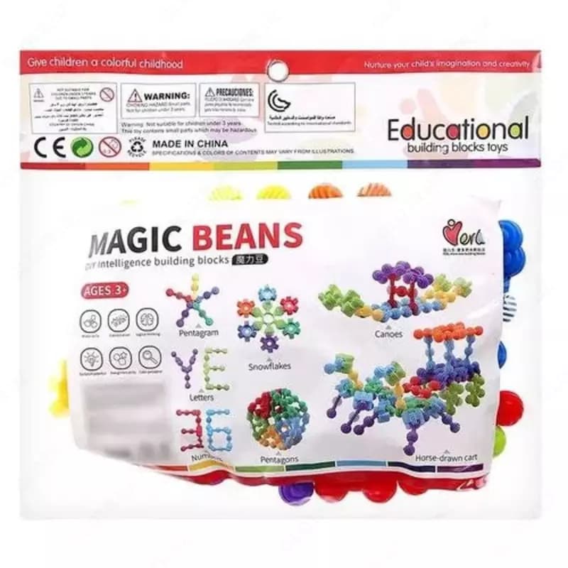 Конструктор ”Обучающие молекулы” MAGIS BEANS — 5
