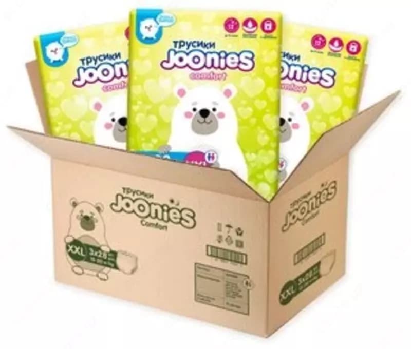 Joonies трусики Comfort XXL, 15-20 кг, 28 шт., 3 уп. — 1