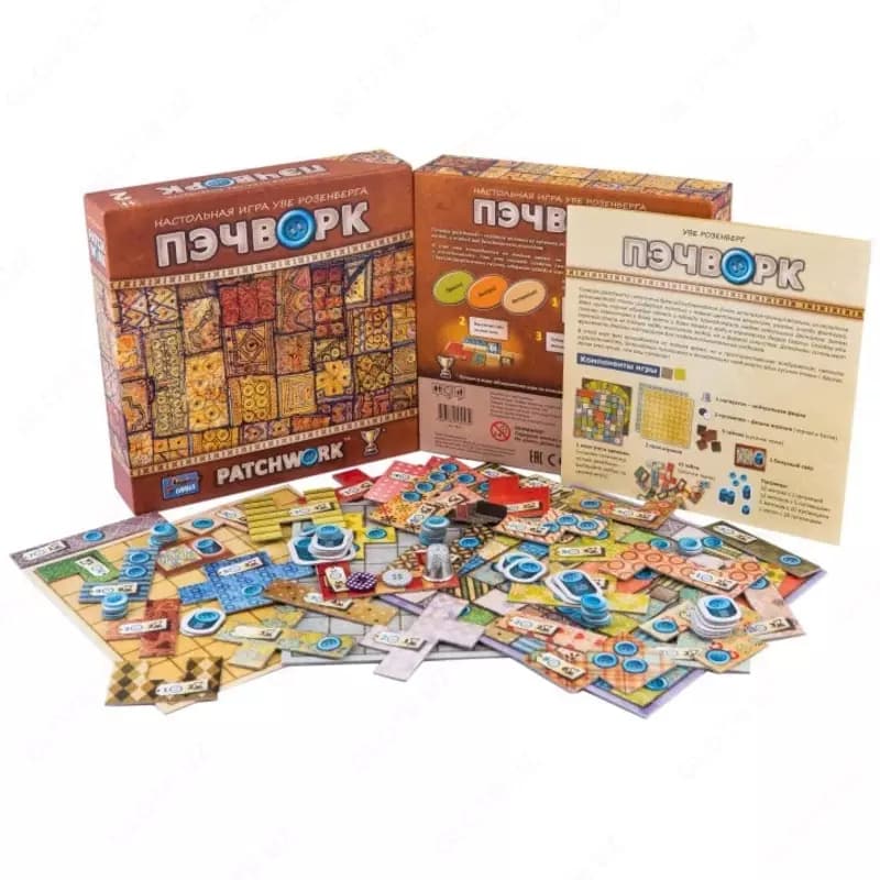 Настольная игра «Пэчворк» (Patchwork) — 2