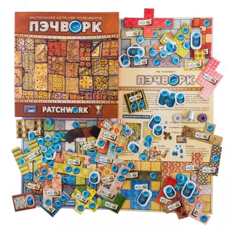 Настольная игра «Пэчворк» (Patchwork) — 3
