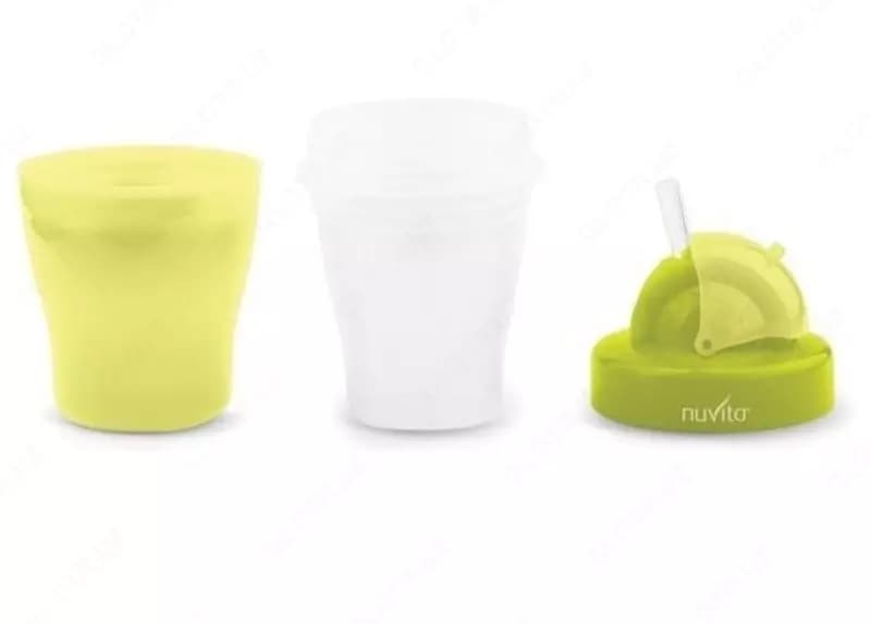 Детский поильник с трубочкой Nuvita baby (Италия) 18м+ 200мл — 2
