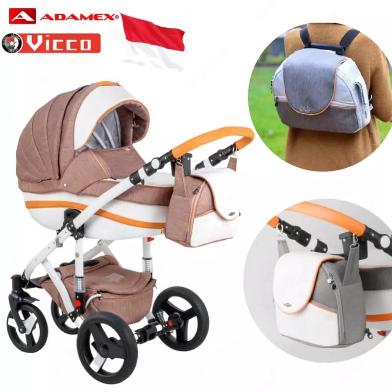 Детская коляска VICCO от ADAMEX 🇵🇱 3в1 и 2в1 — 1
