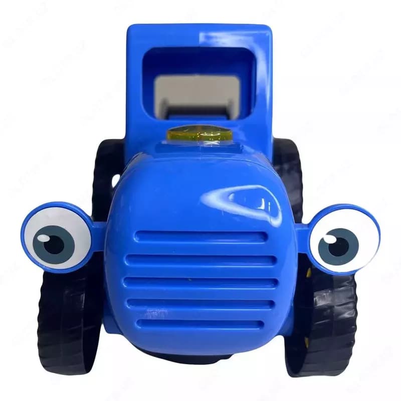 Музыкальная игрушка ”Синий трактор с прицепом катушкой” от Star toys — 8