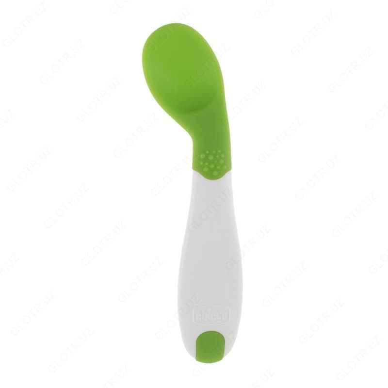 ПОСУДА ДЛЯ ДЕТЕЙ CHICCO FIRST SPOON 8M+ GREEN — 1
