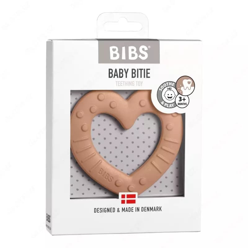 Прорезыватель BIBS Baby Bitie Heart — 1