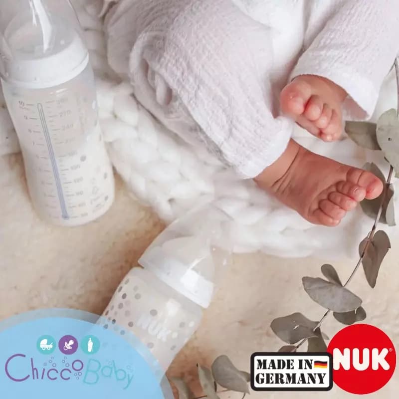 🍼 🇩🇪 NUK First Choice+ Бутылочка со шкалой температурного контроля — 3