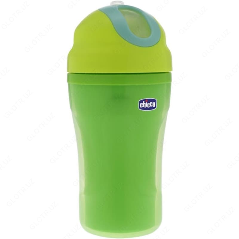 БАНОЧКА ДЛЯ ПИТЬЯ CHICCO INSULATED CUP 18M+ GREEN — 1