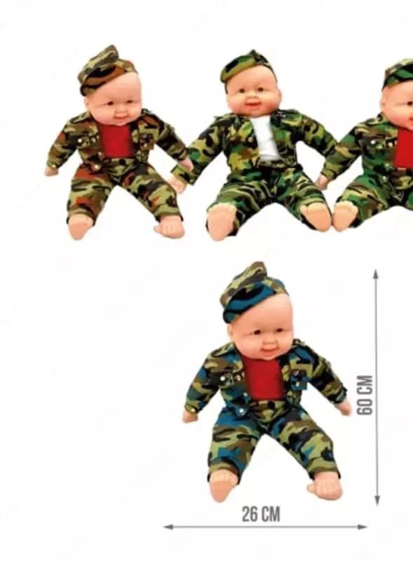 Дизайнерские куклы "Воин пупс" (RT-096) — 3