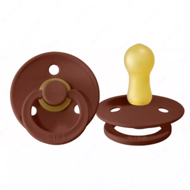 Соска-пустышка BIBS Colour Rust 0-6 мес — 1