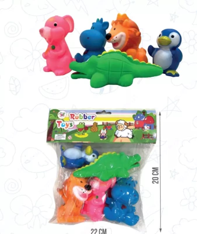 Игрушки-пищалки, набор. RT-086 — 2