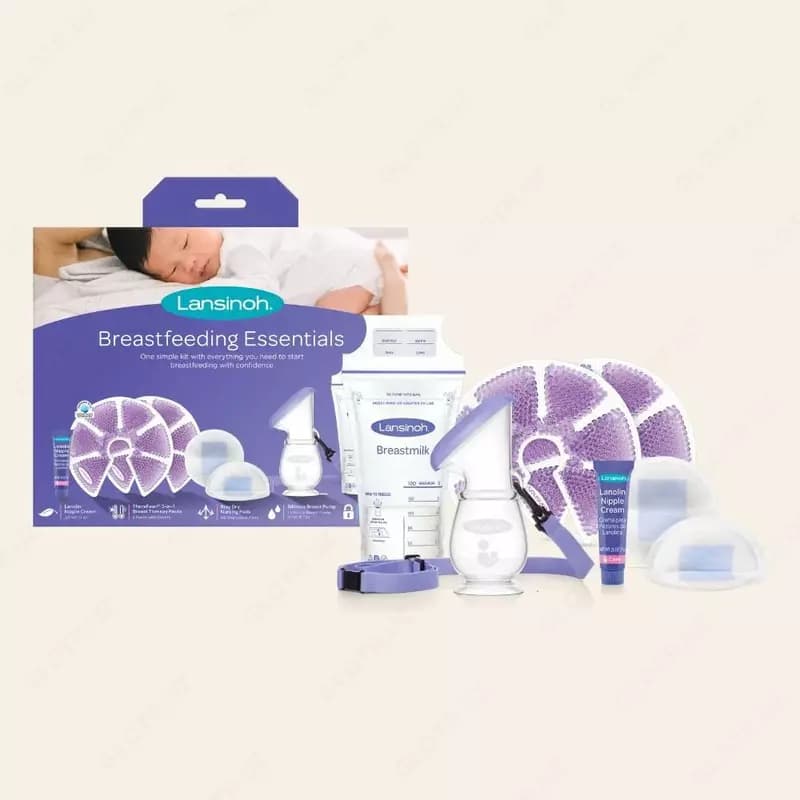 Набор для кормящих Breastfeeding Essentials Lansinoh — 1