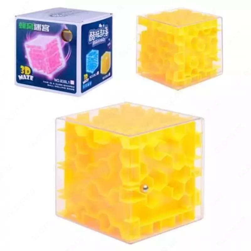 Игрушка ”3D-лабиринт” - головоломка куб — 3