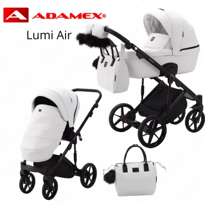Коляска Lumi Air от ADAMEX 🇵🇱 3 в 1, Польша — 1