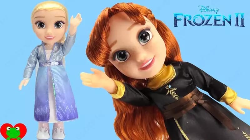 Кукла для девочек "FROZEN" Эльза или Анна — 2