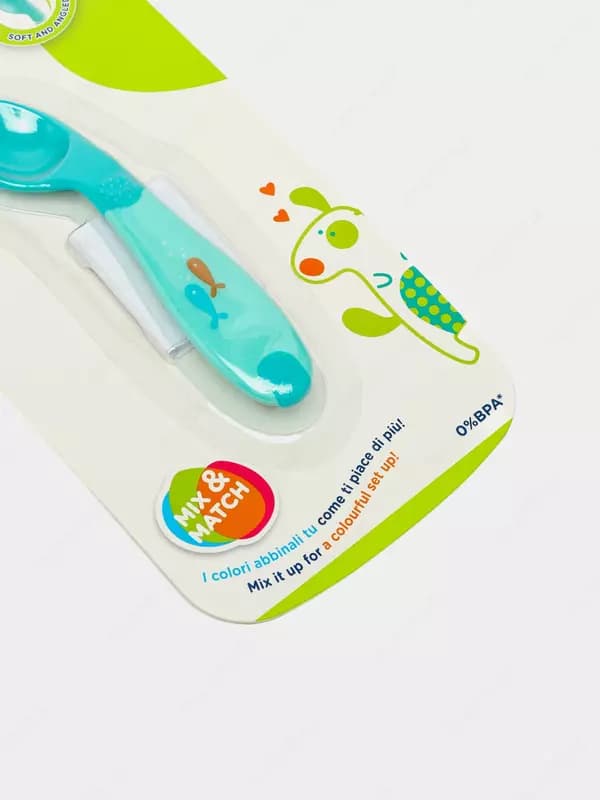 Детская ложечка FIRST SPOON 8m+ BOY, арт. CH16100-20 — 3