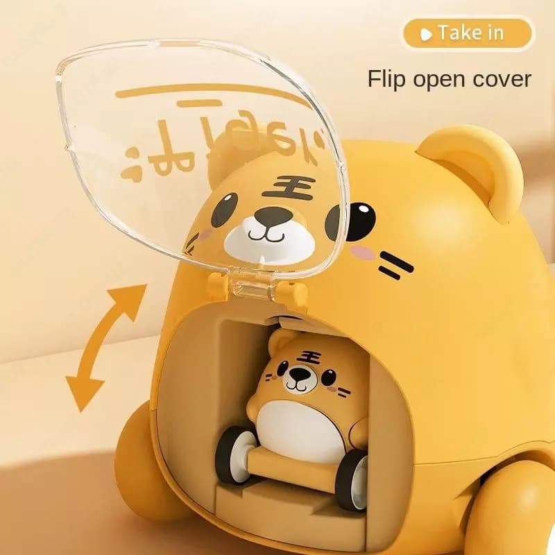 Инерционная мультяшная игрушка ”Машинка Мама и малыш” — 3