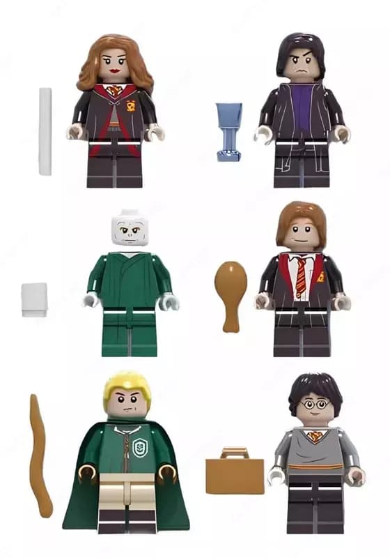 Игровой набор ”Минифигурки Harry Potter” (Легочеловечки 6 шт) — 4