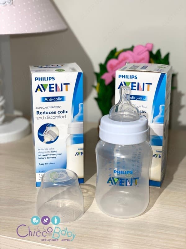 Бутылочка для кормления Philips Avent Anti-Colic 0+ — 1