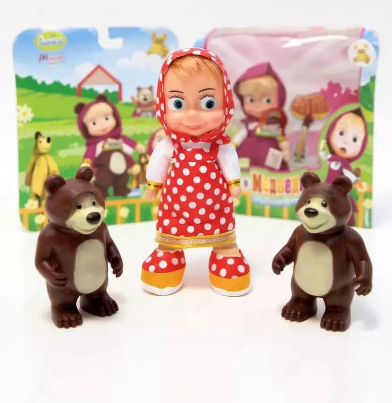Набор игрушек "Маша и Медведи" — 3