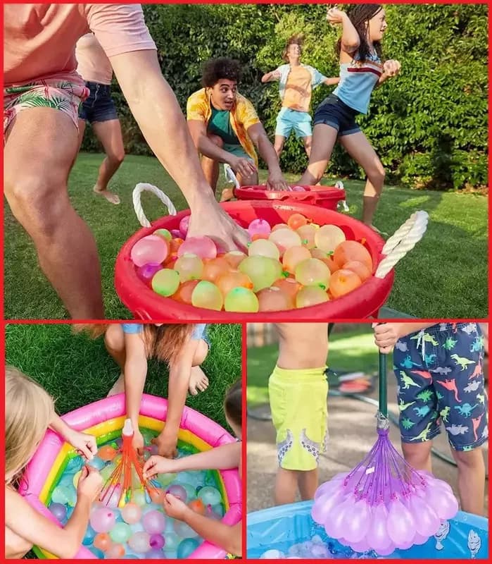 Мега крутой набор шариков бомбочек Buncho Balloons для водных сражений. — 1