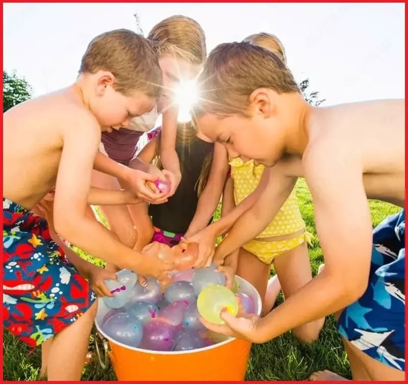 Мега крутой набор шариков бомбочек Buncho Balloons для водных сражений. — 2
